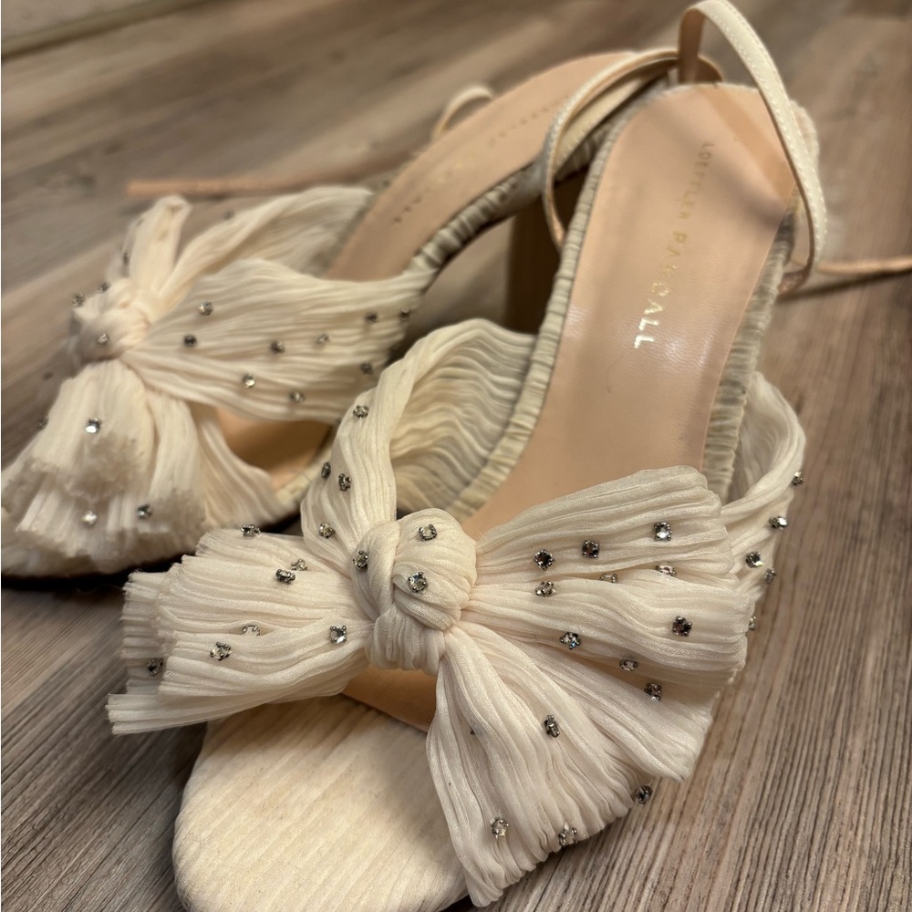 Loeffler Randall Camellia Pleated Bow Heel